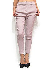 Pants206 Comfy Relaxed Skinny Ankle Pants/Mauve
