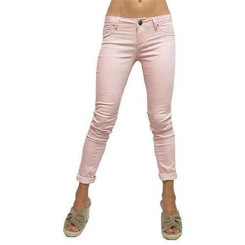 Pants116 Stretchy Skinny Pants/Powder Pink