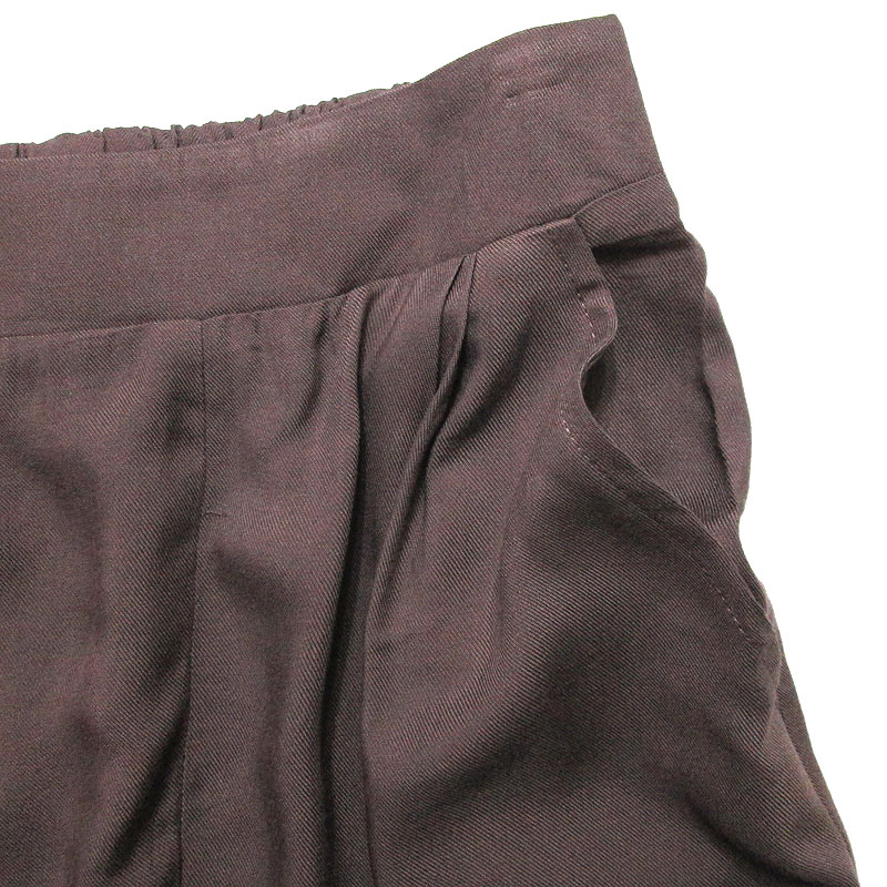 Pants184 Tuck & Drape Lousy Pants/Mauve｜パンツ｜LAファッション通販のLA RUMORS
