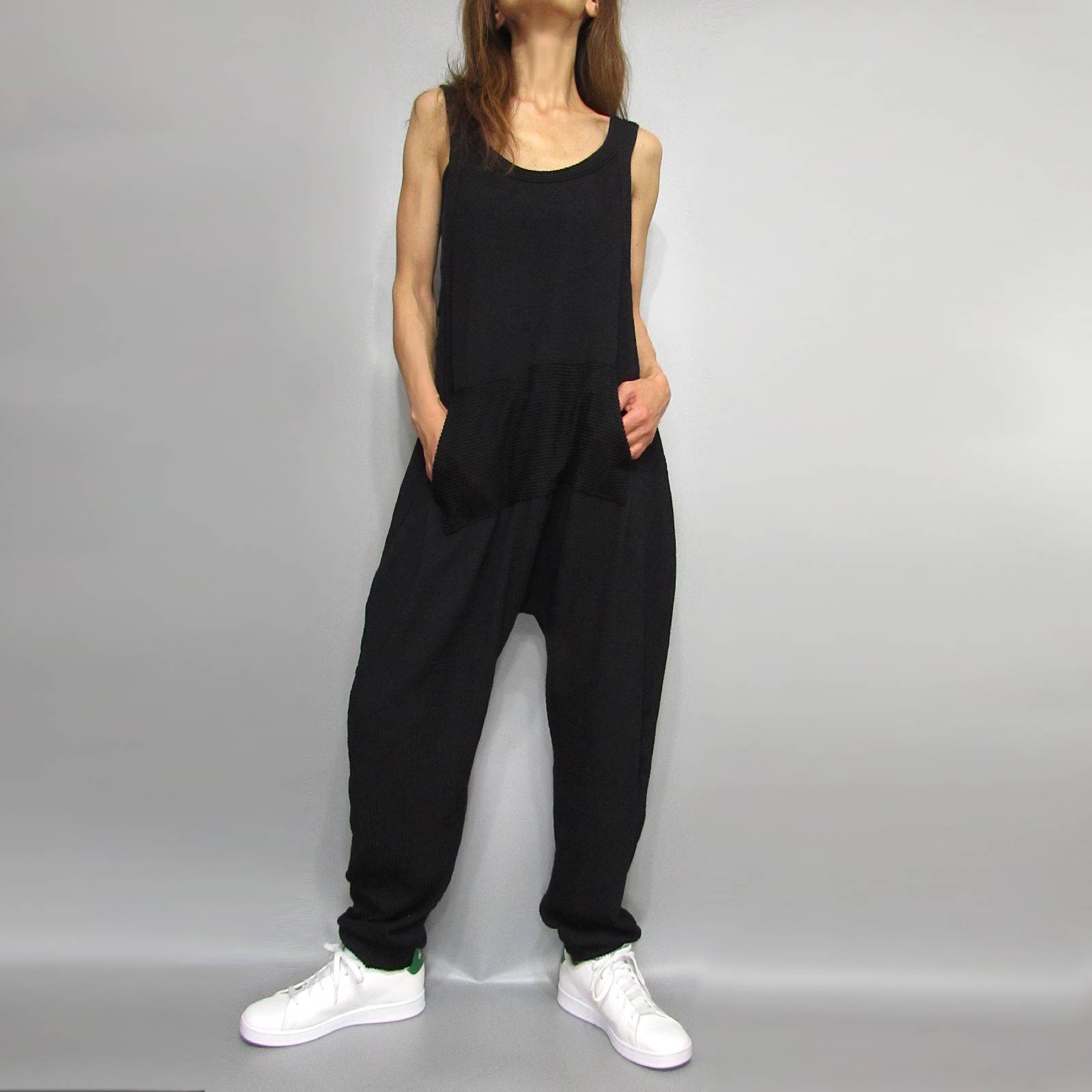 Rompers002モデル着用フロント