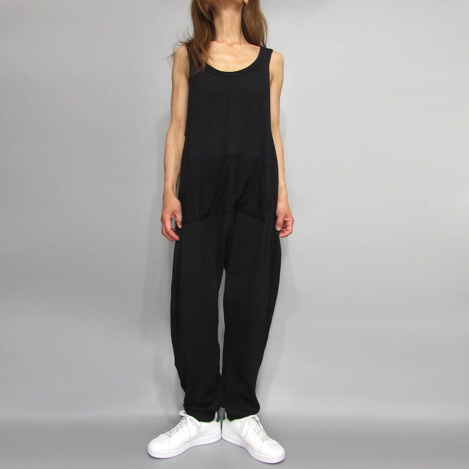 Rompers002モデル着用フロント